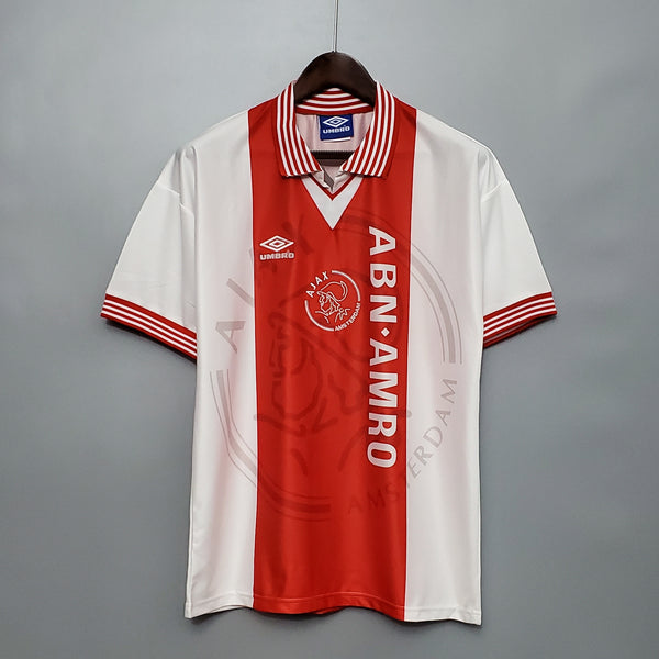 Camiseta Ajax Local 95-96 Retro frontal