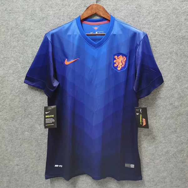 Camiseta Holanda Visitante 2014 frontal