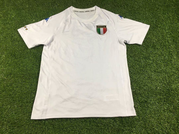 Camiseta Italia Visitante 2000 Retro frontal