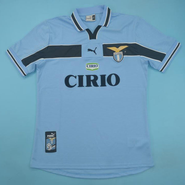 Camiseta Lazio Local 98-00 Retro frontal
