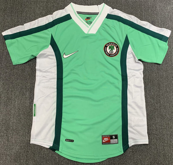 Camiseta Nigeria Local 1998 Retro frontal