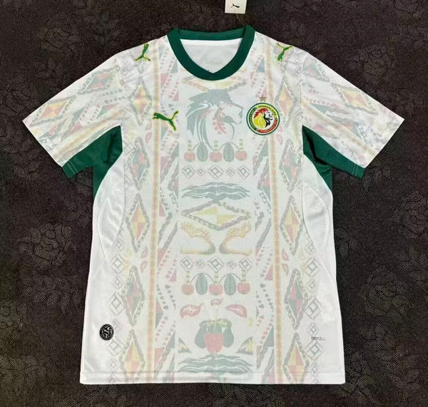 Camiseta Senegal Visitante Mundial 2026 frontal