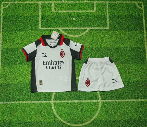 AC Milan Equipacion Blanca Niños 25-26