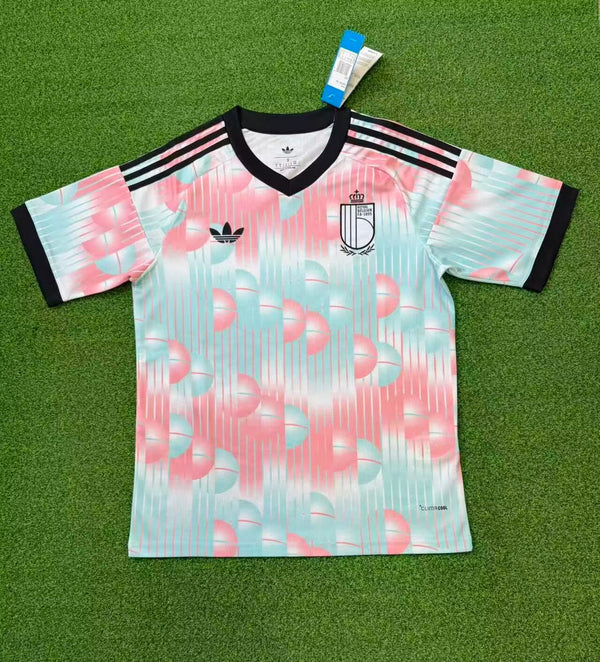 Camiseta Bélgica Visitante Mundial 2026 frontal