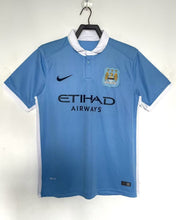 Camiseta Manchester City Local 15-16 frontal