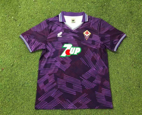 Camiseta Fiorentina Local 92-93 Retro frontal