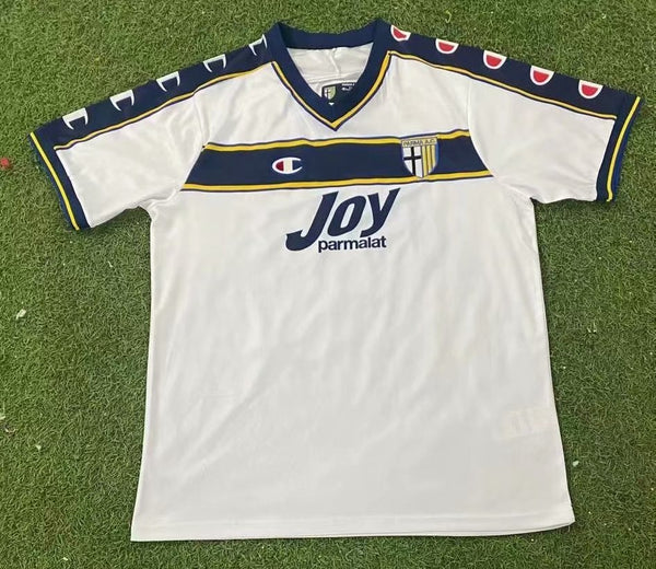 Camiseta Parma Visitante 01-02 frontal