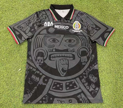 Camiseta Mexico Retro 1998 Negra frontal