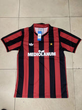 Camiseta AC Milan Local 90-91 Retro frontal