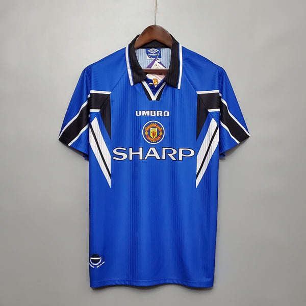 Camiseta Manchester United Tercera Equipacion 96-97 frontal