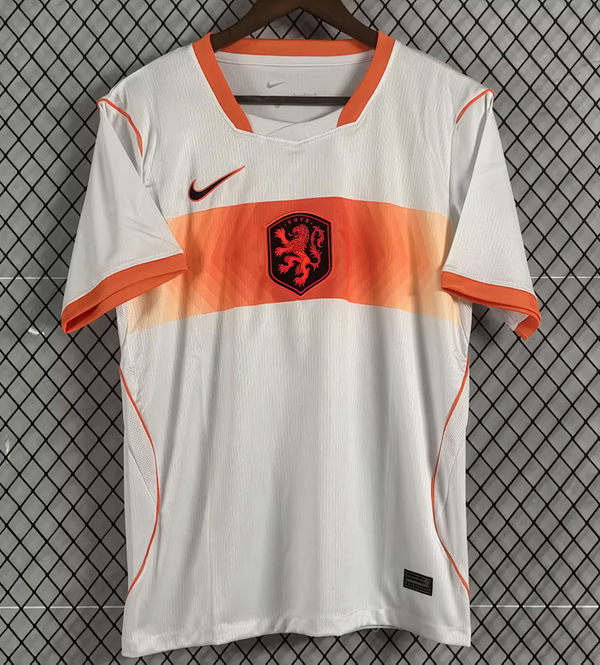 Camiseta Holanda Visitante Mundial 2026 frontal