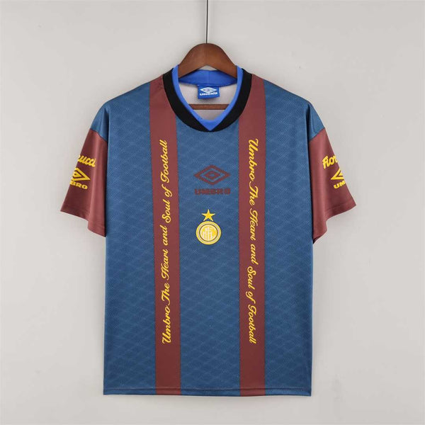 Camiseta Inter de Milán Entrenamiento 94-95 Retro frontal