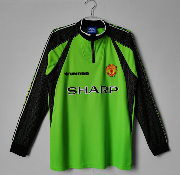 Camiseta Manchester United Portero 98-99 frontal