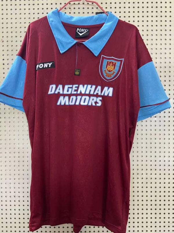 Camiseta West Ham 100th Anniversary 95-97 frontal