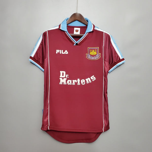 Camiseta West Ham United Local 99-01 frontal