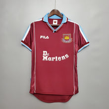 Camiseta West Ham United Local 99-01 frontal