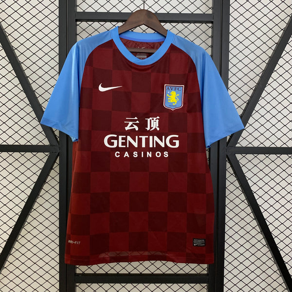 Camiseta Aston Villa Local 11-12 frontal
