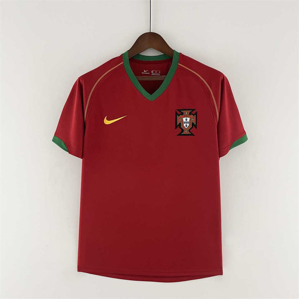 Camiseta Portugal Local 2006 frontal