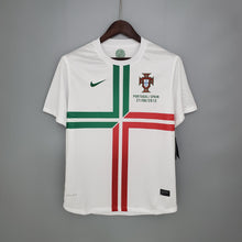 Camiseta Portugal Visitante 2012 Retro frontal