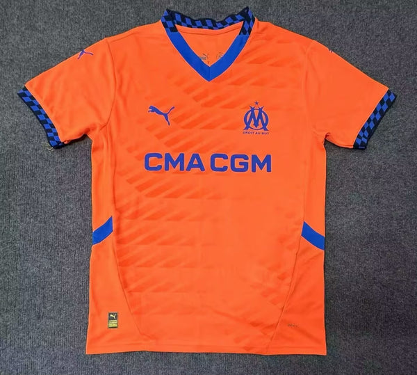 Camiseta Olympique de Marsella Tercera Equipación 24-25 frontal