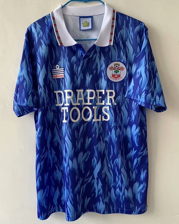 Camiseta Southampton Visitante 91-93 Retro frontal