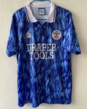 Camiseta Southampton Visitante 91-93 Retro frontal