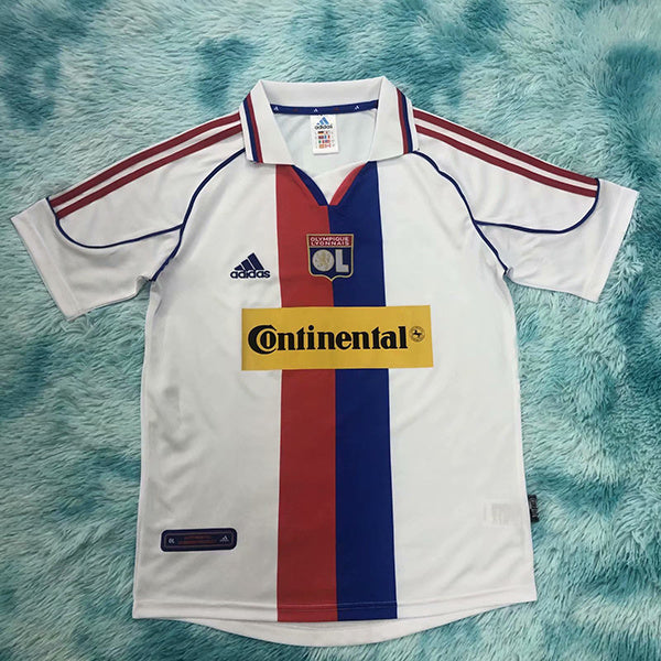 Camiseta Olympique de Lyon Local 00-01 Retro frontal