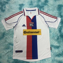 Camiseta Olympique de Lyon Local 00-01 Retro frontal