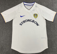 Camiseta Leeds United Local 00-01 Retro Blanca frontal