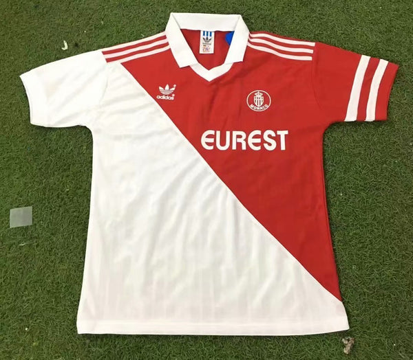 Camiseta AS Monaco Local 94-95 frontal