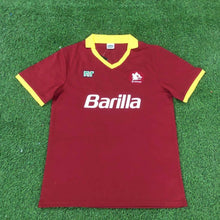 Camiseta AS Roma Local 87-88 Retro frontal