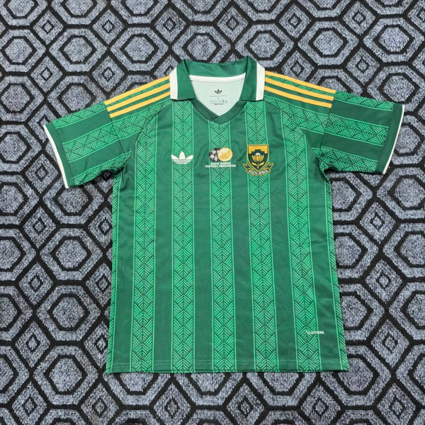 Camiseta Sudafrica Visitante Mundial 2026 frontal