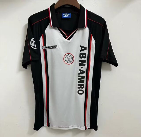 Camiseta Ajax Visitante 1998 Retro frontal