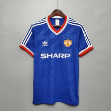 Camiseta Manchester United Tercera Equipación 86-88 Retro frontal