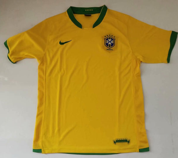 Camiseta Brasil Local 2006 Retro frontal