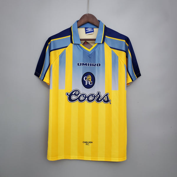 Camiseta Chelsea Visitante 96-97 Retro frontal