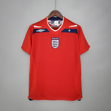 Camiseta Inglaterra Visitante 2008 Retro frontal