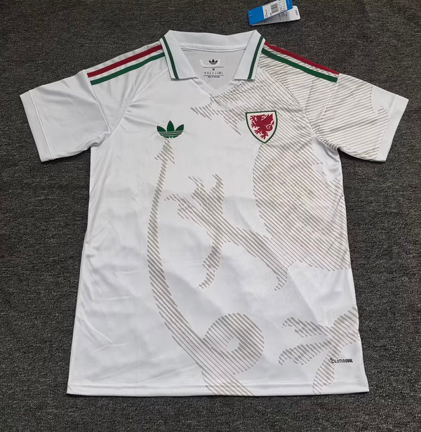 Camiseta Gales Visitante Mundial 2026 frontal