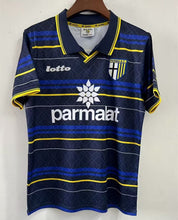 Camiseta Parma Tercera Equipación 98-99 Retro frontal