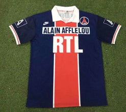 Camiseta PSG Local 90-91 Retro frontal