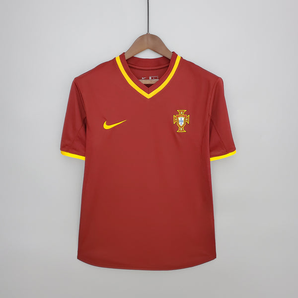 Camiseta Portugal Local 2000 Retro frontal