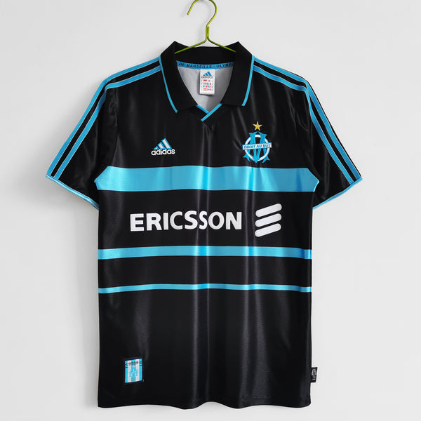 Camiseta Olympique de Marsella Tercera Equipacion 99-00 Retro frontal