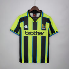 Camiseta Manchester City Visitante 98-99 Retro frontal