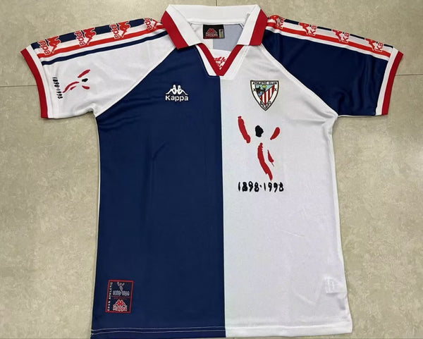 Camiseta Athletic Club Visitante 97-98 Retro frontal