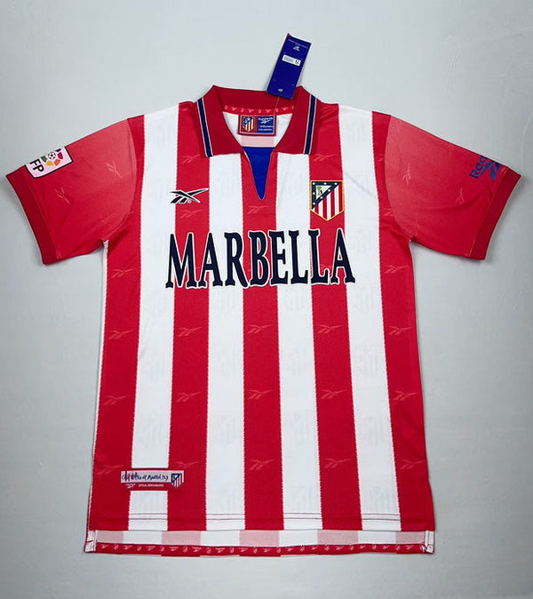 Camiseta Atletico de Madrid Local 98-99 frontal