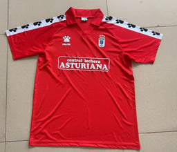Camiseta Real Oviedo Visitante 91-92 Retró frontal