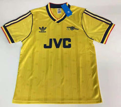 Camiseta Arsenal Visitante 86-88 Retro frontal