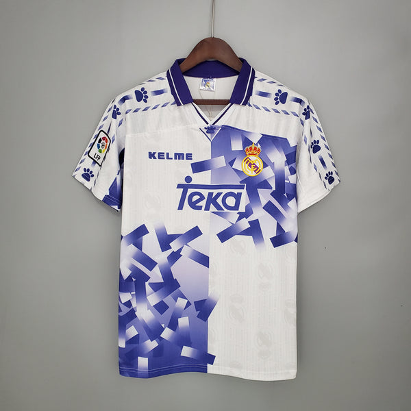 Camiseta Real Madrid Tercera Equipacion 96-97 frontal