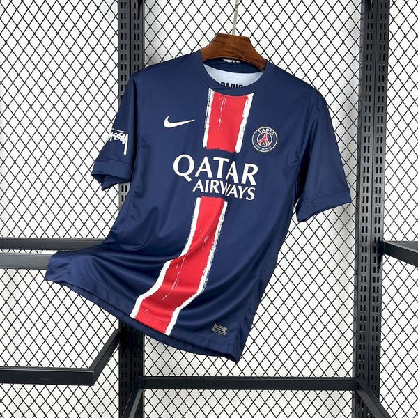 Camiseta PSG Stussy Local 24-25 frontal