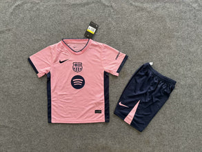FC Barcelona Especial rosa y negra para niños 25-26